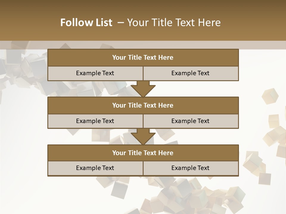 Light Style Many PowerPoint Template