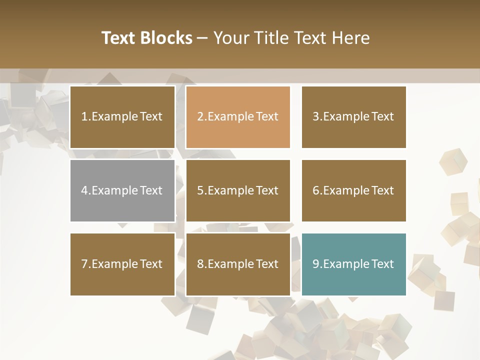 Light Style Many PowerPoint Template