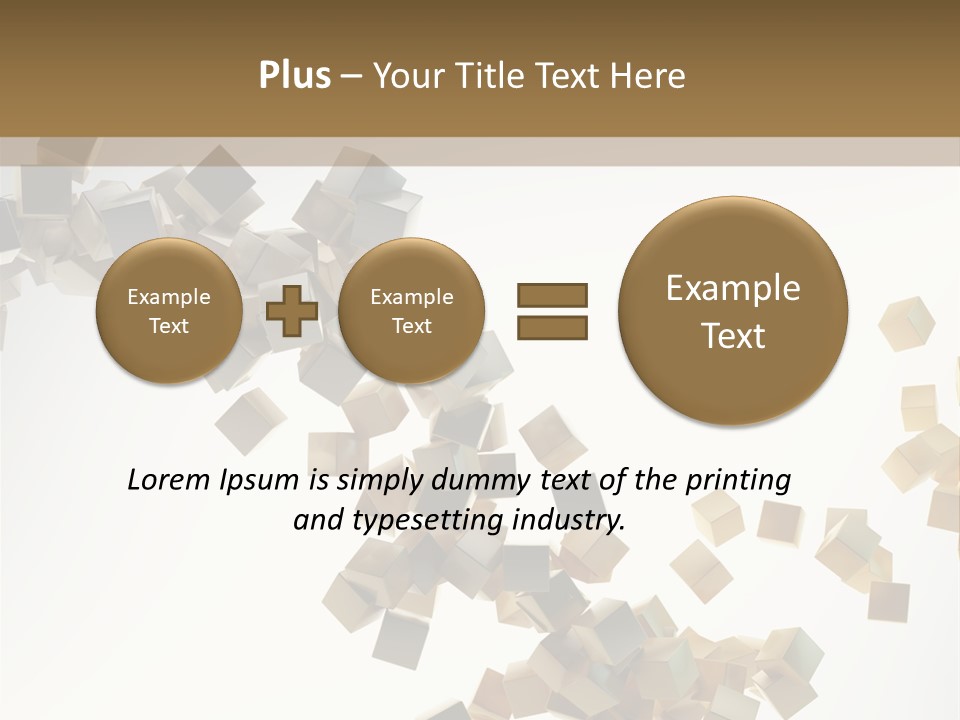 Light Style Many PowerPoint Template