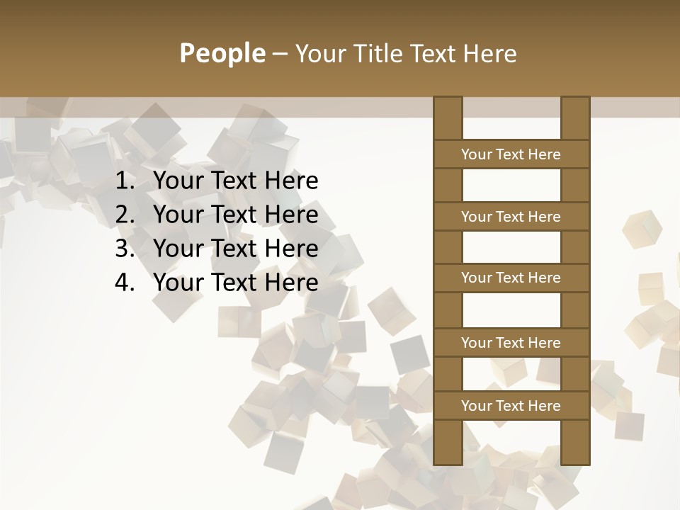 Light Style Many PowerPoint Template