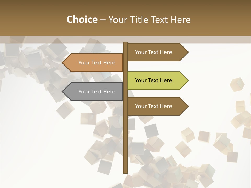 Light Style Many PowerPoint Template
