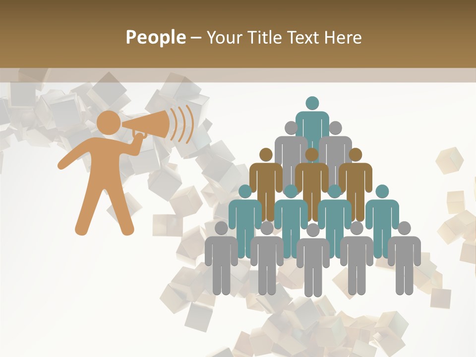 Light Style Many PowerPoint Template