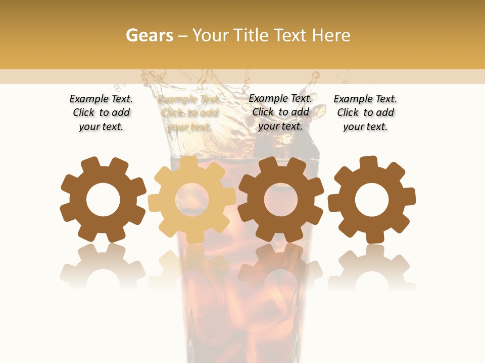 Wet Humid Soft PowerPoint Template