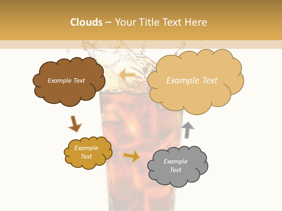 Wet Humid Soft PowerPoint Template