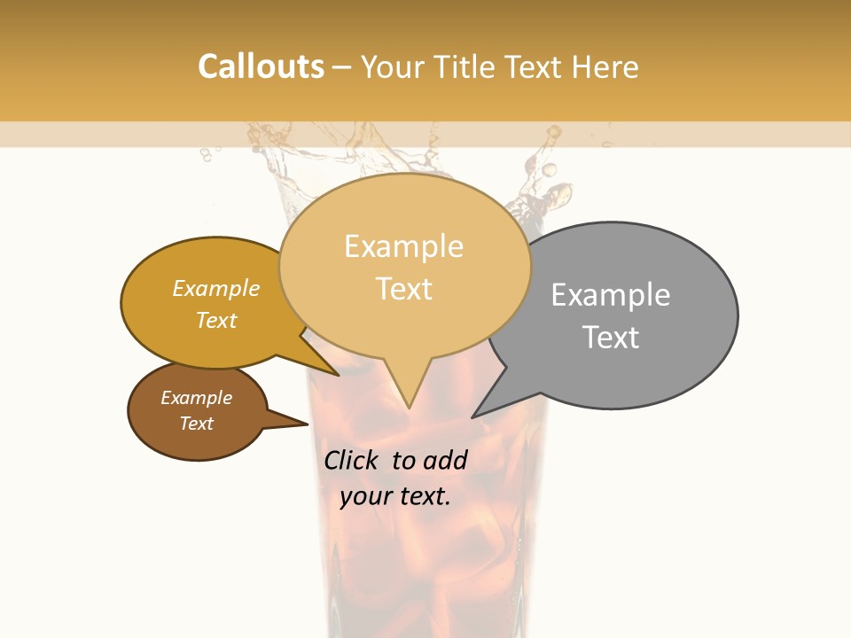 Wet Humid Soft PowerPoint Template