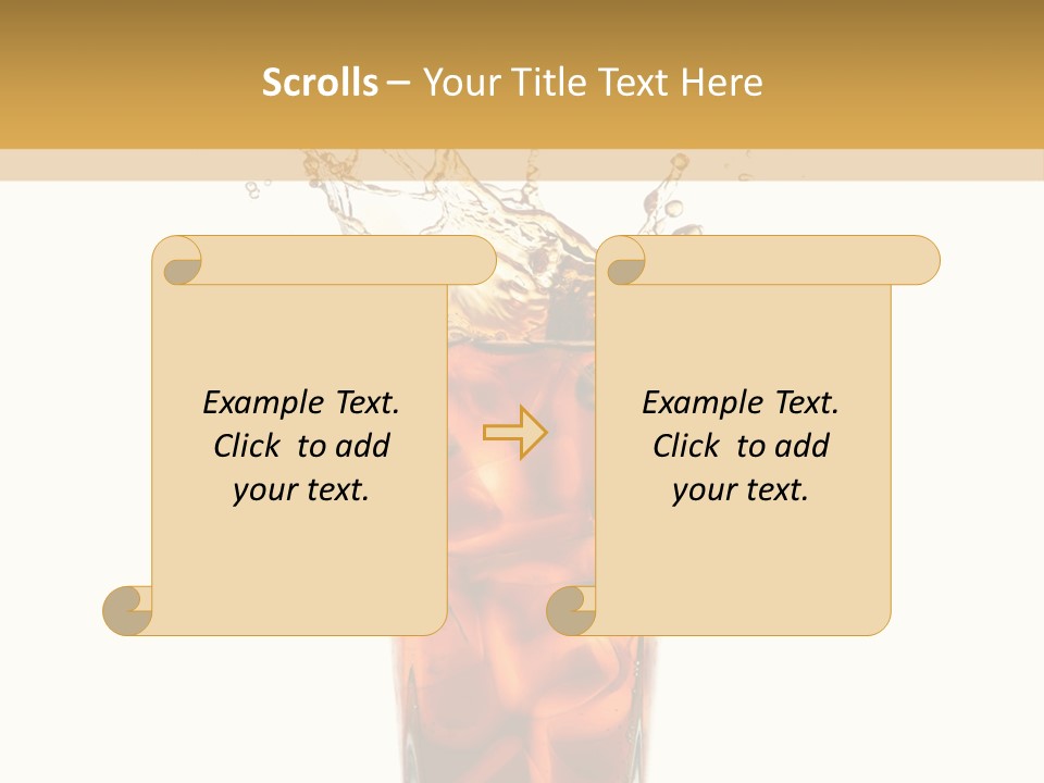 Wet Humid Soft PowerPoint Template