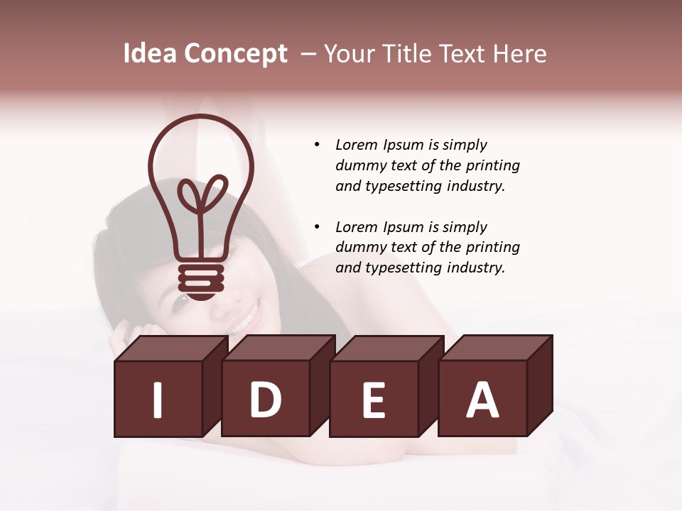 Fresh Pretty Asian PowerPoint Template