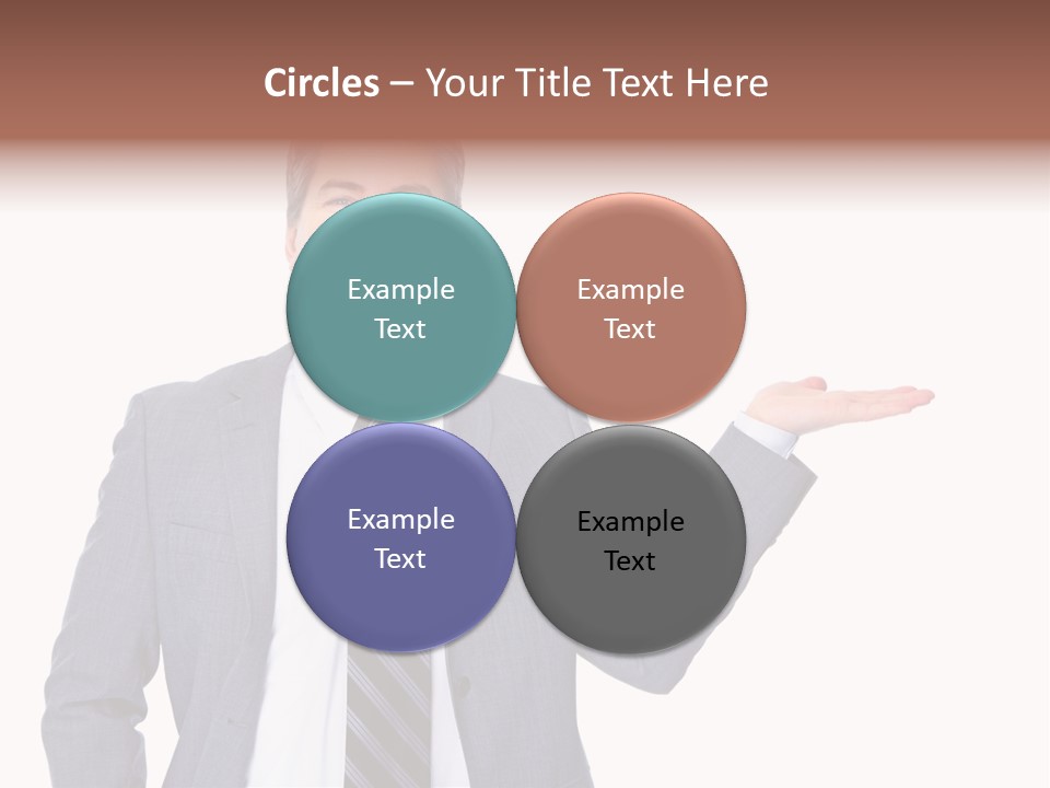 Professional Suit Isolated PowerPoint Template