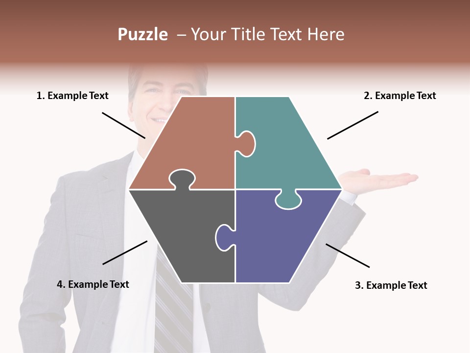 Professional Suit Isolated PowerPoint Template