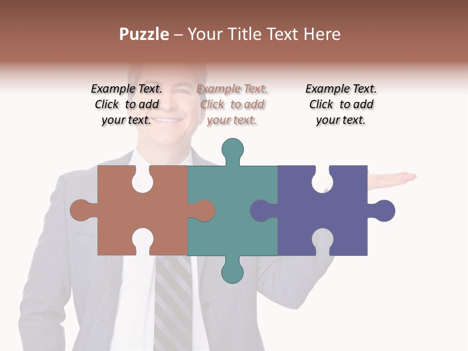 Professional Suit Isolated PowerPoint Template