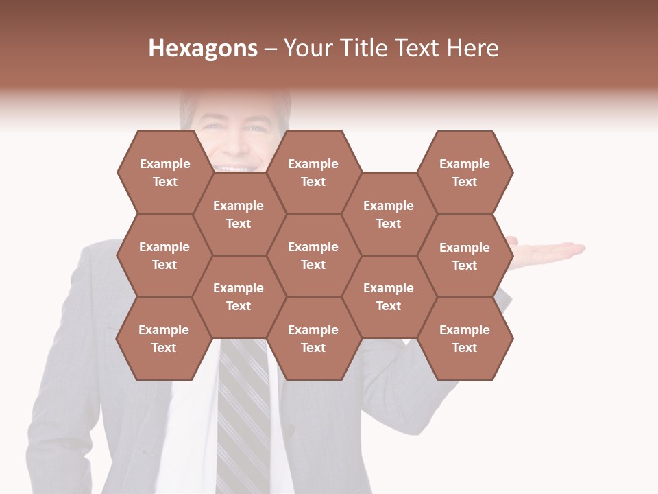 Professional Suit Isolated PowerPoint Template