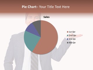 Professional Suit Isolated PowerPoint Template