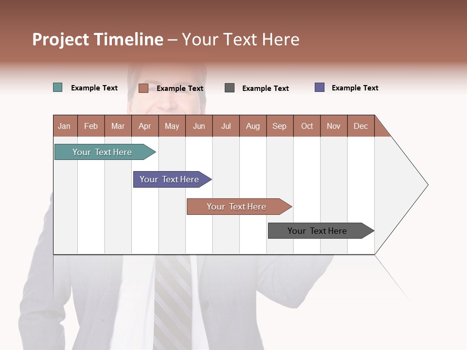 Professional Suit Isolated PowerPoint Template