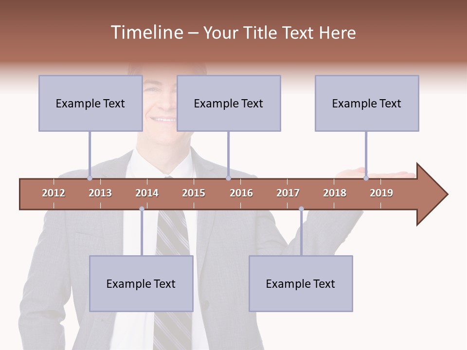 Professional Suit Isolated PowerPoint Template