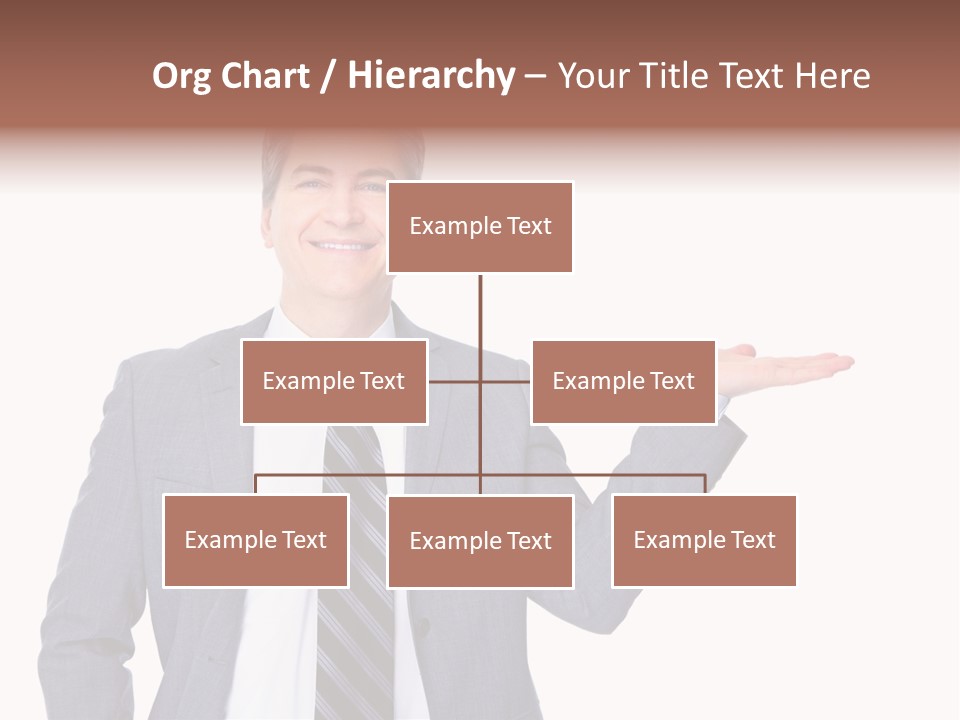 Professional Suit Isolated PowerPoint Template