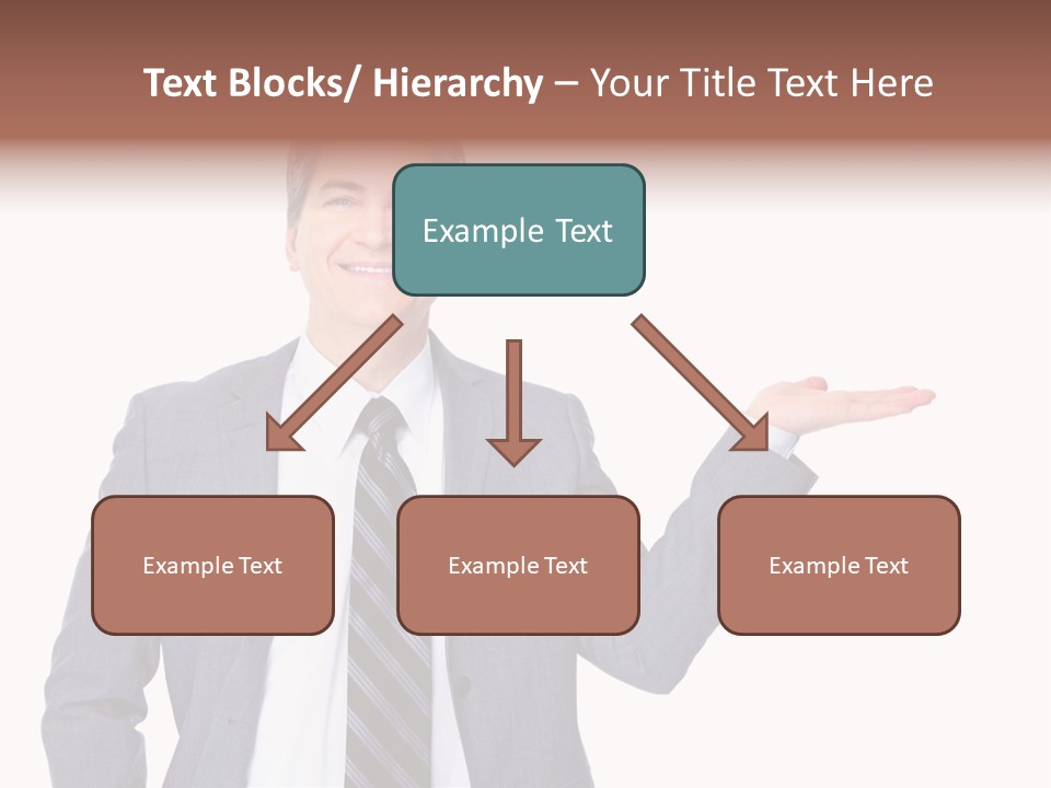 Professional Suit Isolated PowerPoint Template