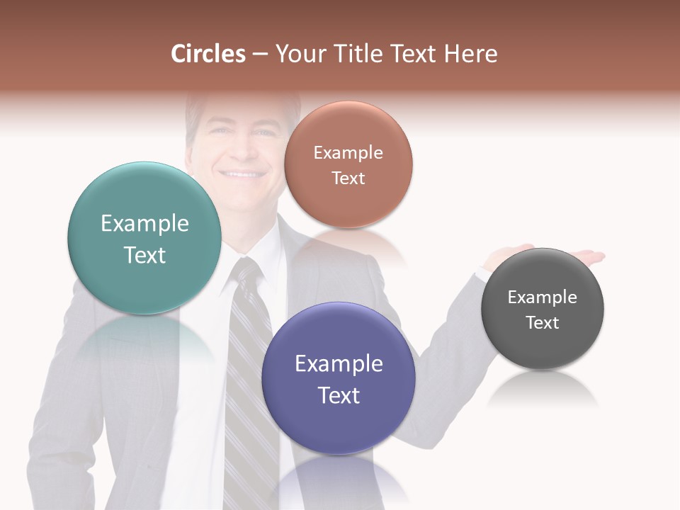 Professional Suit Isolated PowerPoint Template