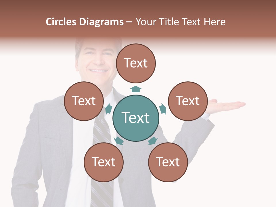 Professional Suit Isolated PowerPoint Template