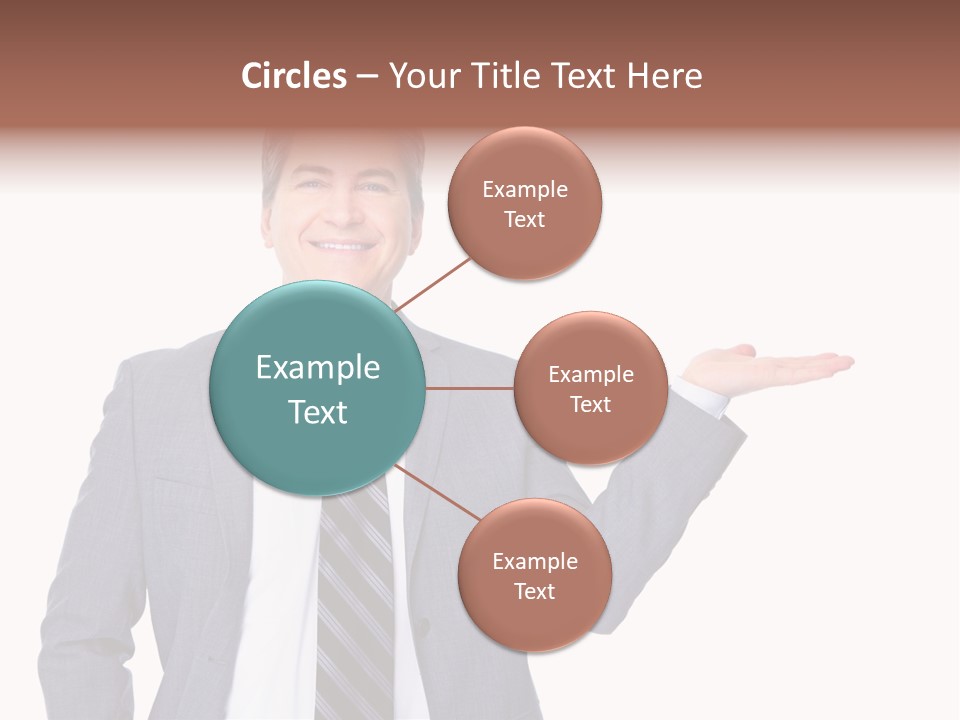 Professional Suit Isolated PowerPoint Template