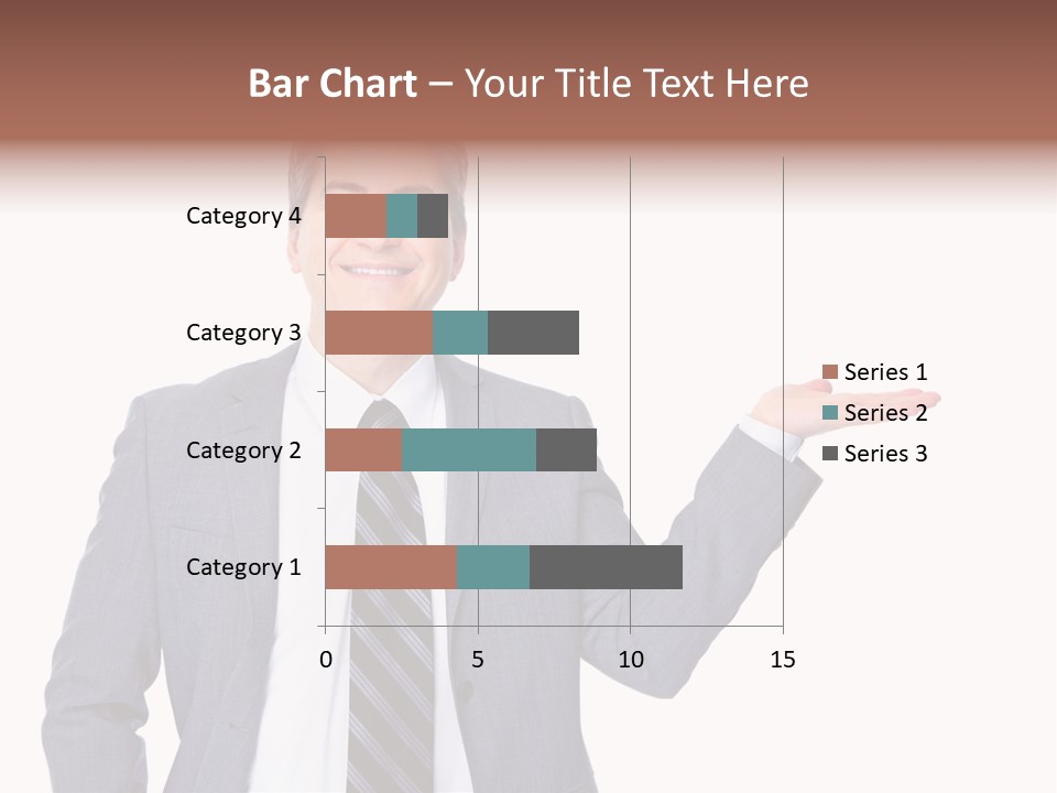 Professional Suit Isolated PowerPoint Template