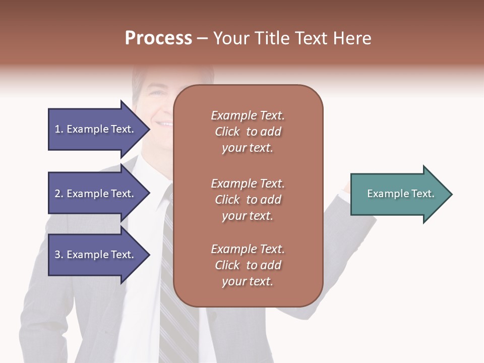 Professional Suit Isolated PowerPoint Template