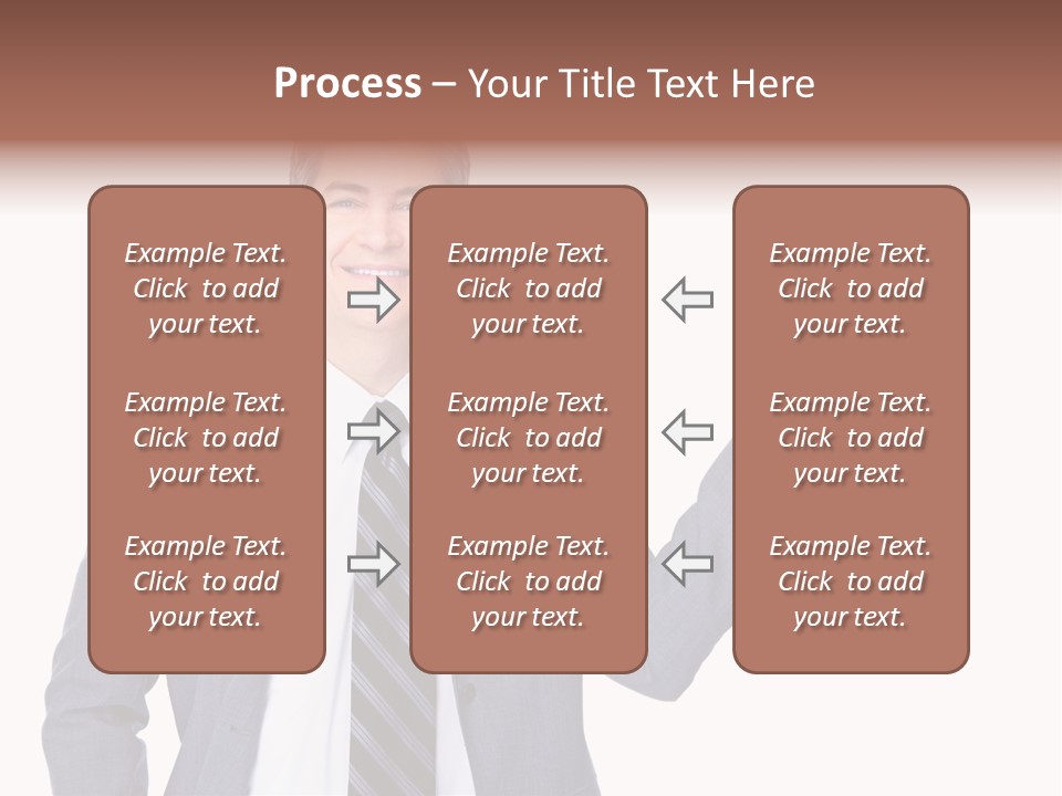 Professional Suit Isolated PowerPoint Template