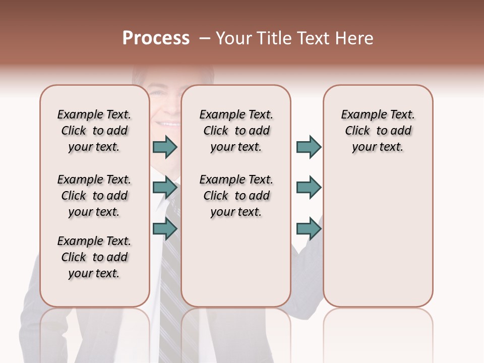 Professional Suit Isolated PowerPoint Template
