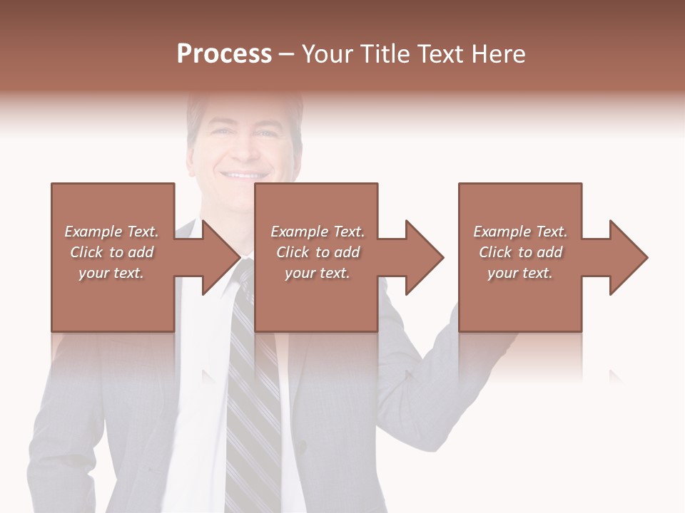 Professional Suit Isolated PowerPoint Template
