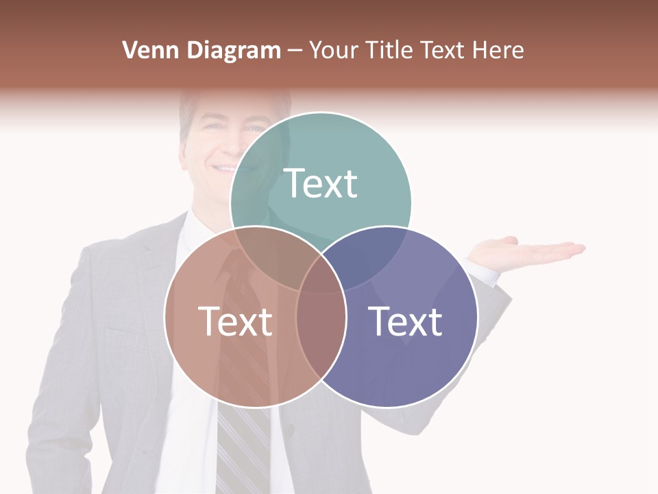 Professional Suit Isolated PowerPoint Template