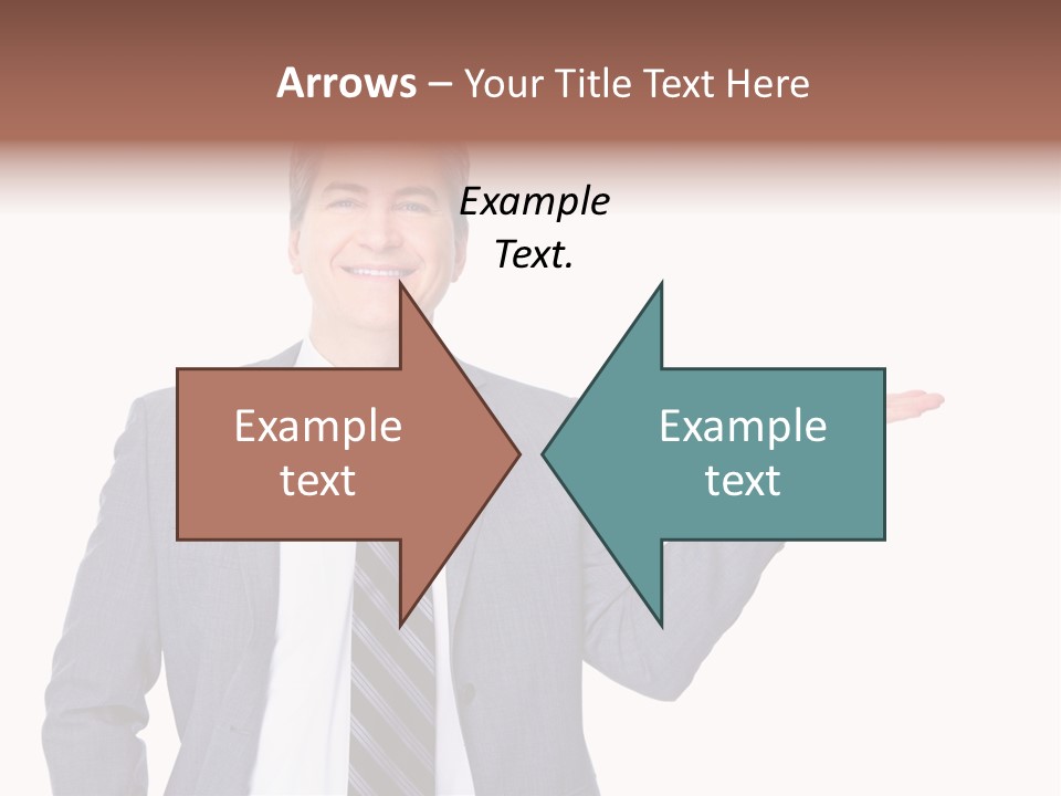 Professional Suit Isolated PowerPoint Template