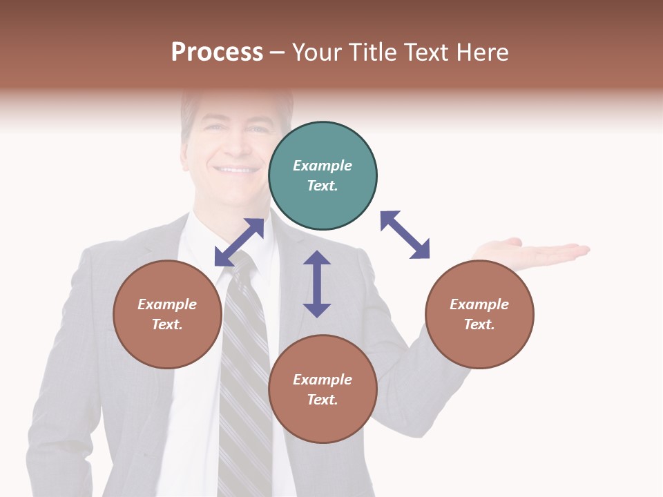 Professional Suit Isolated PowerPoint Template