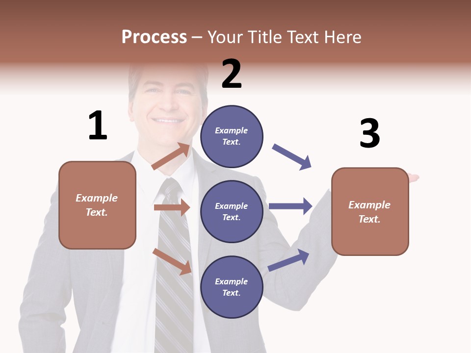 Professional Suit Isolated PowerPoint Template