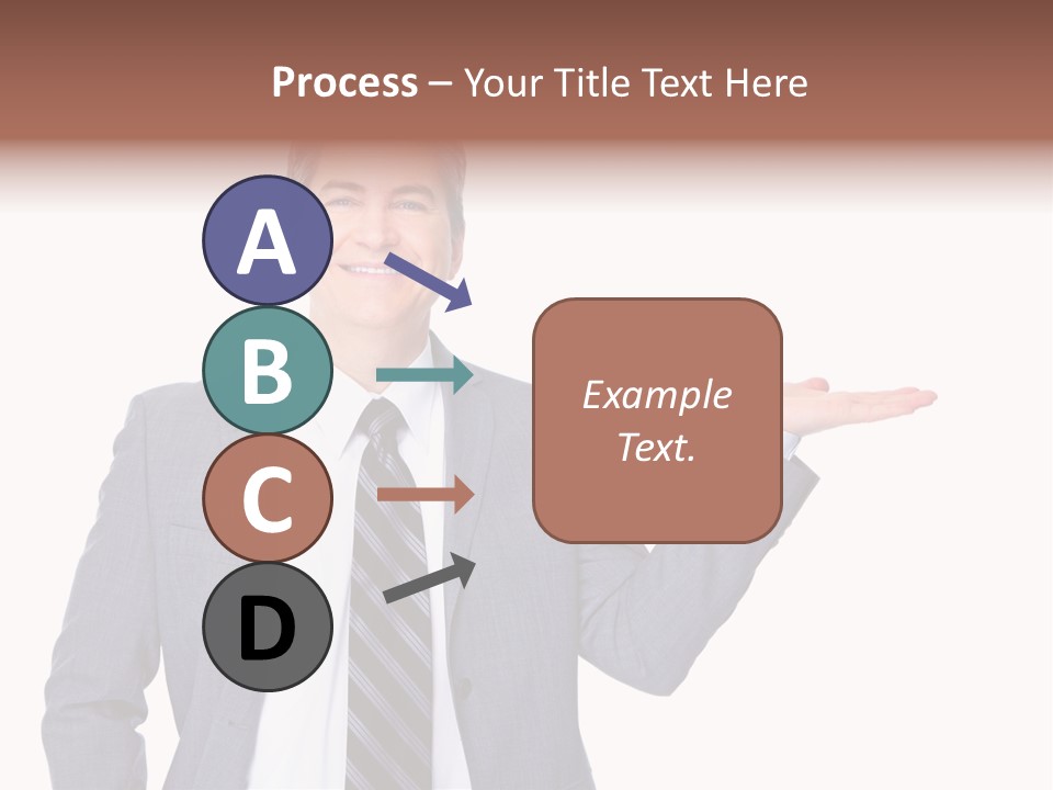 Professional Suit Isolated PowerPoint Template