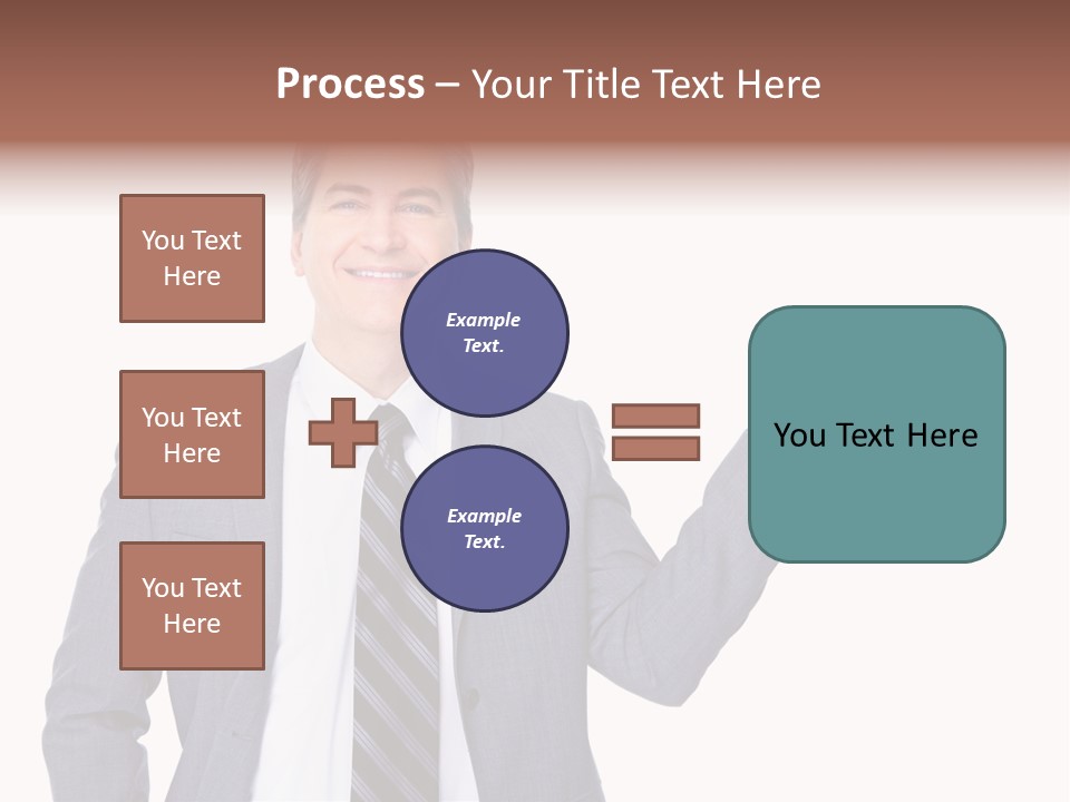 Professional Suit Isolated PowerPoint Template