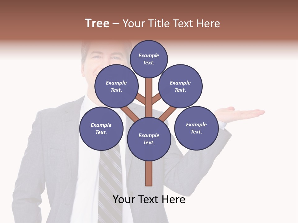 Professional Suit Isolated PowerPoint Template