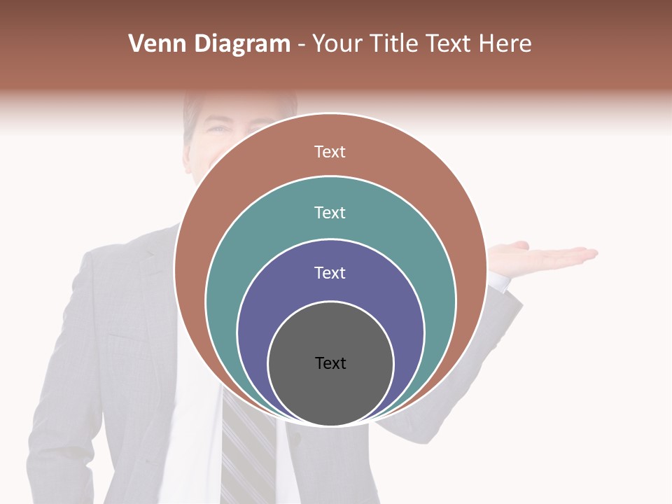 Professional Suit Isolated PowerPoint Template