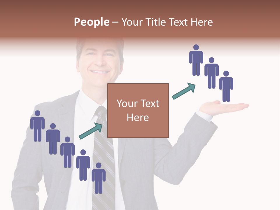 Professional Suit Isolated PowerPoint Template