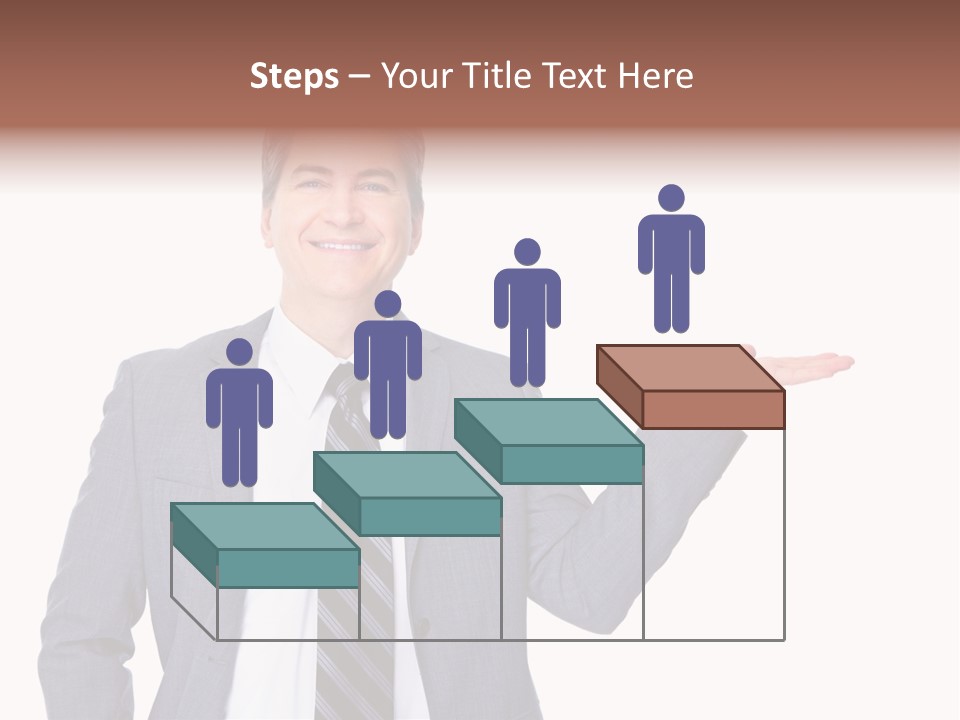 Professional Suit Isolated PowerPoint Template