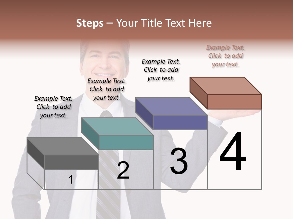 Professional Suit Isolated PowerPoint Template