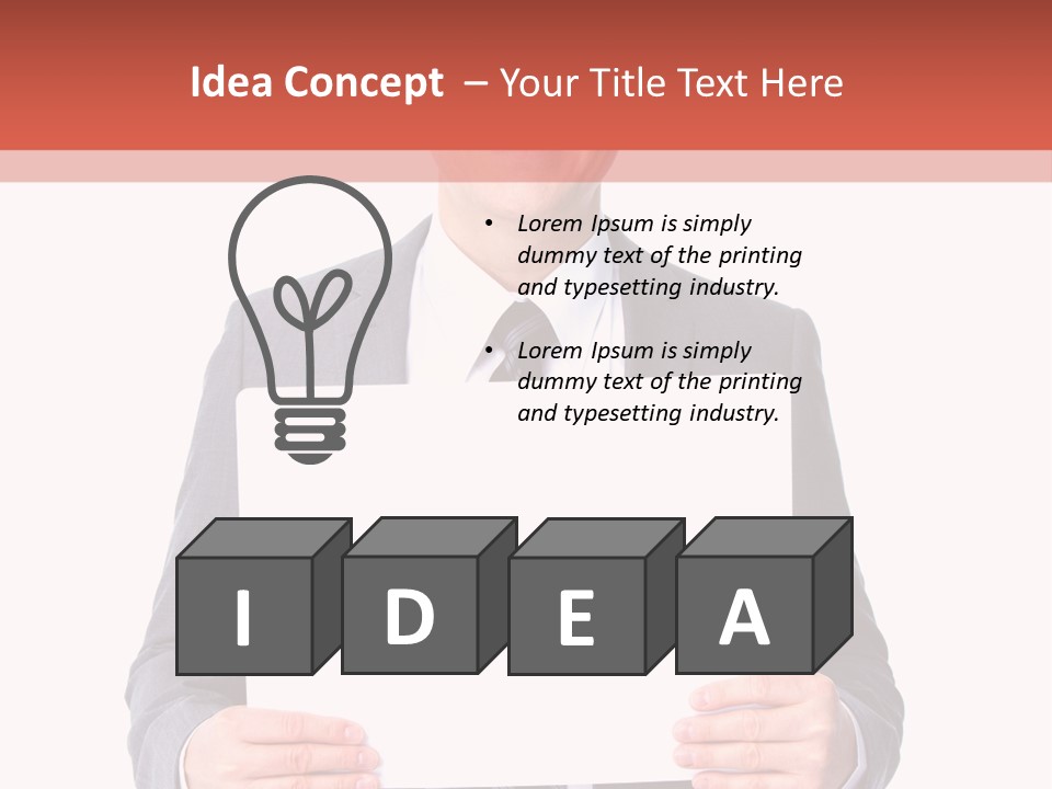 Presentation Portrait  PowerPoint Template