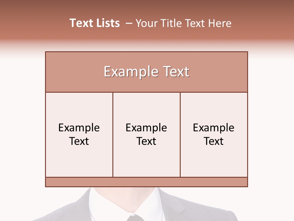 Career Executive Employment PowerPoint Template