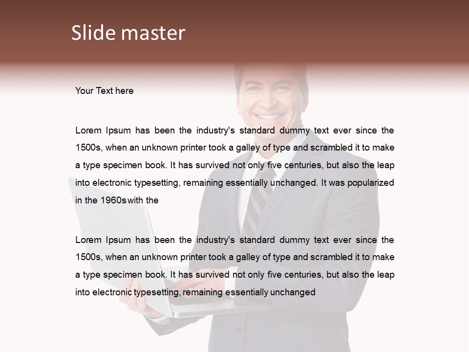 Technology Occupation Staff PowerPoint Template