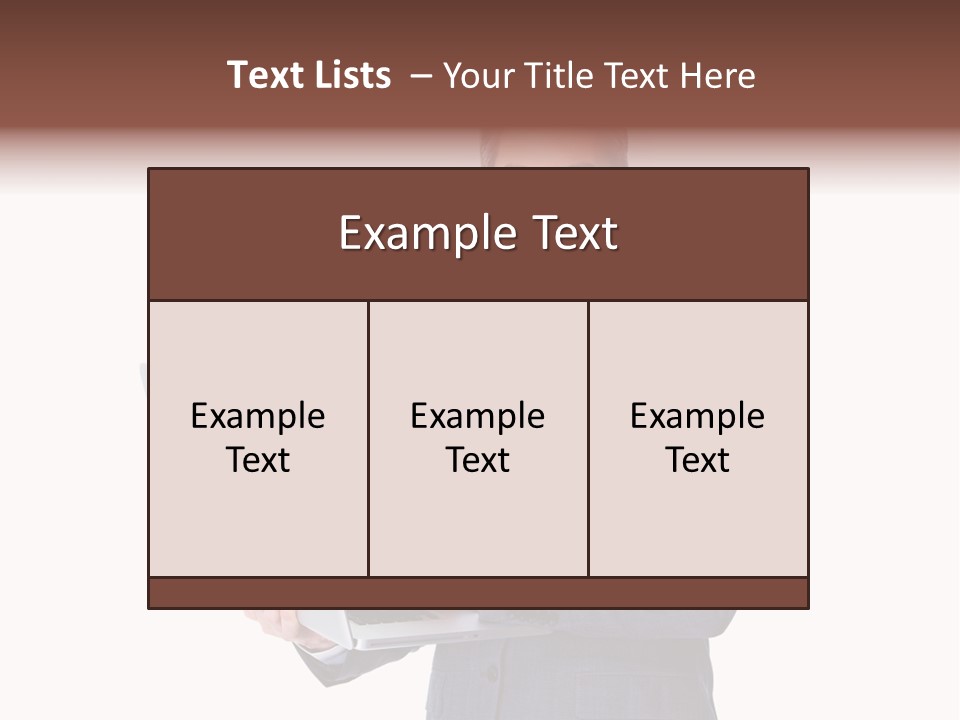Technology Occupation Staff PowerPoint Template