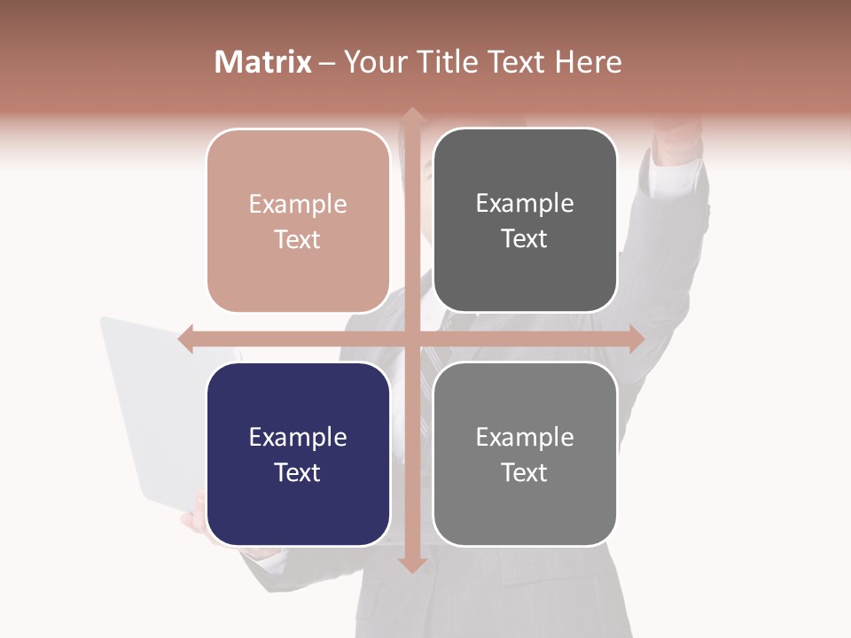 Business Isolated Employment PowerPoint Template