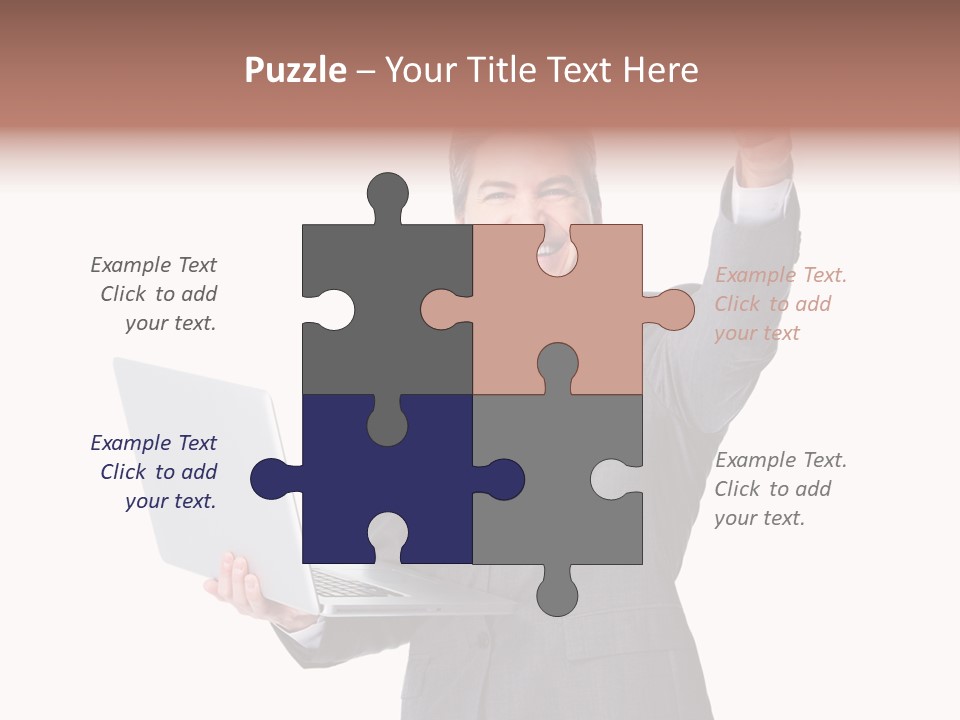 Business Isolated Employment PowerPoint Template