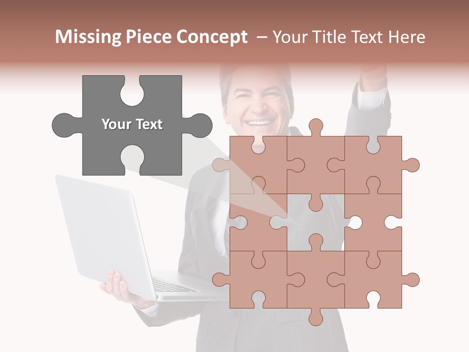 Business Isolated Employment PowerPoint Template