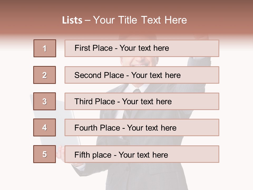 Business Isolated Employment PowerPoint Template