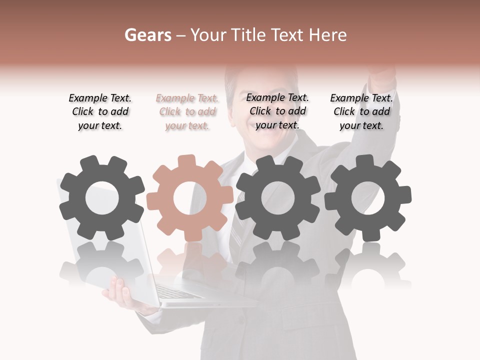 Business Isolated Employment PowerPoint Template