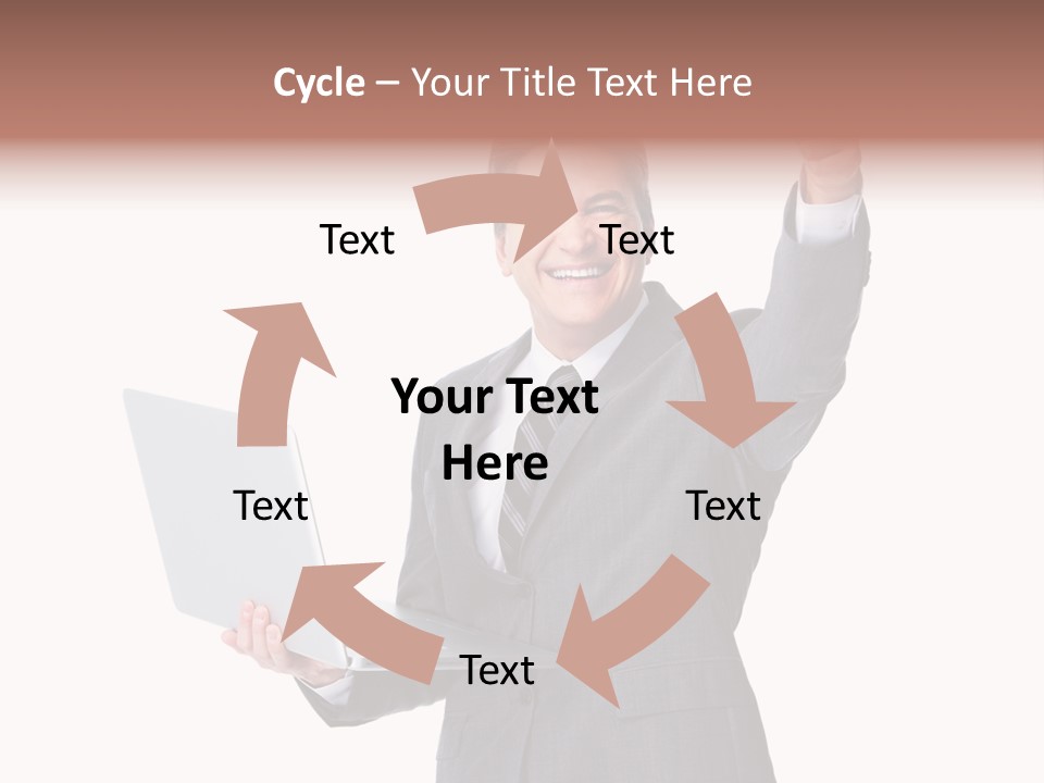 Business Isolated Employment PowerPoint Template