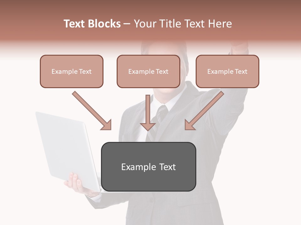 Business Isolated Employment PowerPoint Template